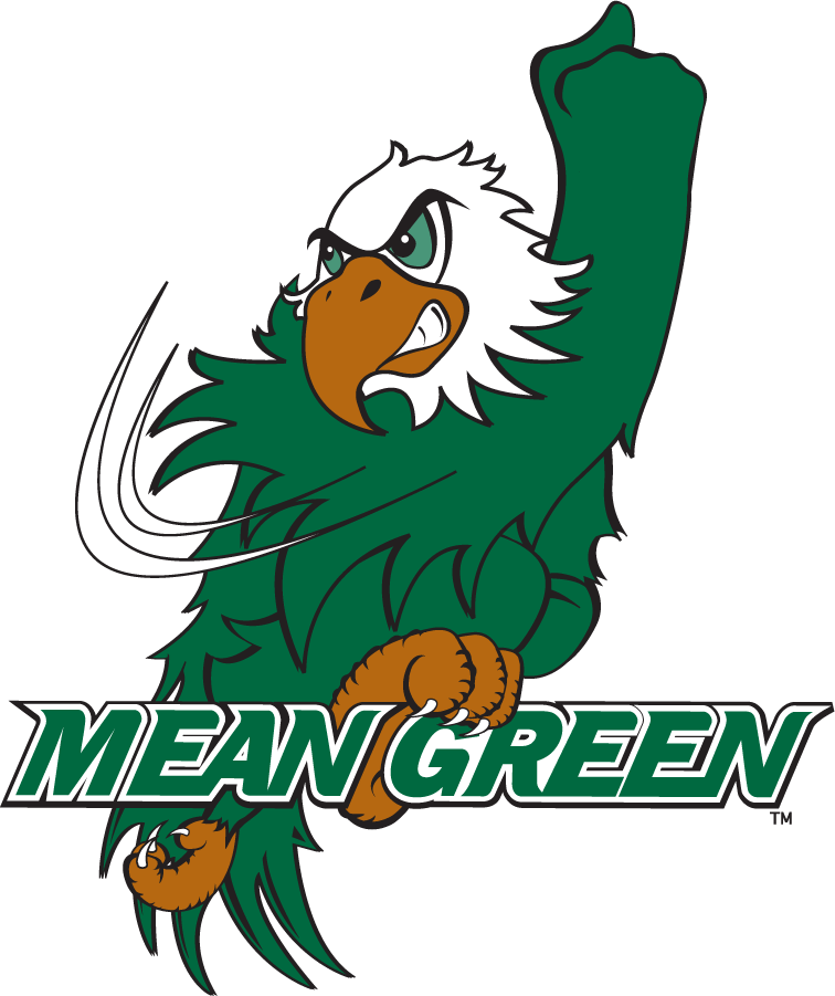 North Texas Mean Green 2003-2005 Mascot Logo v2 diy iron on heat transfer